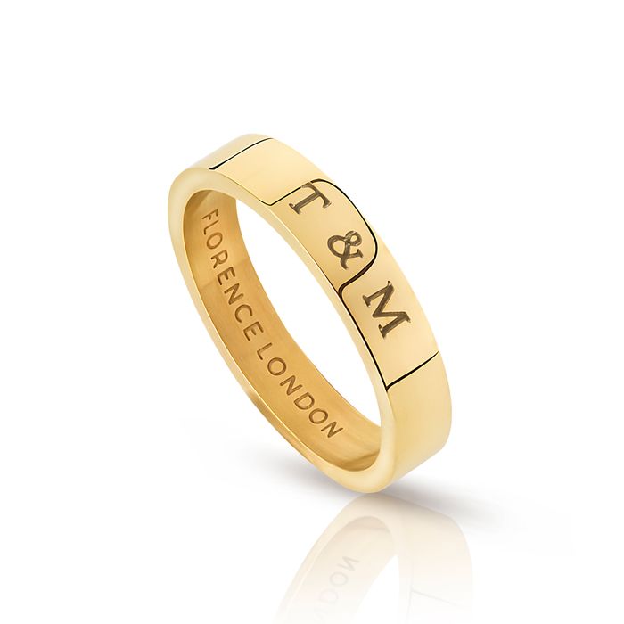 Medium Personalised Ring